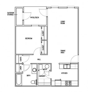 Apartments In Slidell LA - Floor Plans